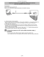 Предварительный просмотр 65 страницы Panasonic Lumix DMC-FX700 Operating Instructions Manual