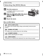 Preview for 20 page of Panasonic LUMIX DMC-FX75 Basic Operating Instructions Manual