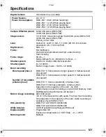 Preview for 101 page of Panasonic LUMIX DMC-FX7EB Operating Instructions Manual