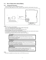 Предварительный просмотр 6 страницы Panasonic Lumix DMC-FX80EB Service Manual