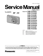 Предварительный просмотр 1 страницы Panasonic Lumix DMC-FX80PU Service Manual