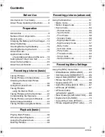 Preview for 7 page of Panasonic LUMIX DMC-FX8EB Operating Instructions Manual