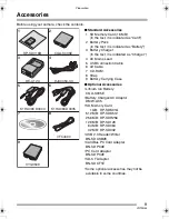 Preview for 9 page of Panasonic LUMIX DMC-FX8EB Operating Instructions Manual