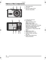 Preview for 10 page of Panasonic LUMIX DMC-FX8EB Operating Instructions Manual