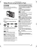 Предварительный просмотр 37 страницы Panasonic LUMIX DMC-FX8EB Operating Instructions Manual