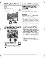 Preview for 71 page of Panasonic LUMIX DMC-FX8EB Operating Instructions Manual