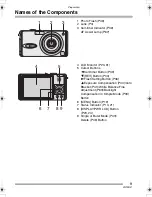 Предварительный просмотр 9 страницы Panasonic LUMIX DMC-FX8GC Operating Instructions Manual