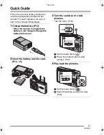 Предварительный просмотр 11 страницы Panasonic LUMIX DMC-FX8GC Operating Instructions Manual