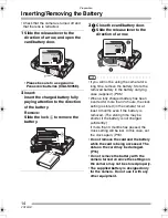 Предварительный просмотр 14 страницы Panasonic LUMIX DMC-FX8GC Operating Instructions Manual