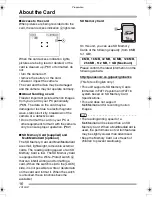 Предварительный просмотр 16 страницы Panasonic LUMIX DMC-FX8GC Operating Instructions Manual