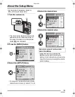 Предварительный просмотр 19 страницы Panasonic LUMIX DMC-FX8GC Operating Instructions Manual