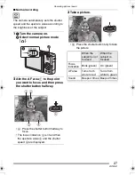 Предварительный просмотр 27 страницы Panasonic LUMIX DMC-FX8GC Operating Instructions Manual