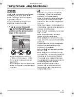 Предварительный просмотр 41 страницы Panasonic LUMIX DMC-FX8GC Operating Instructions Manual