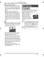 Предварительный просмотр 67 страницы Panasonic LUMIX DMC-FX8GC Operating Instructions Manual