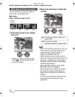 Предварительный просмотр 74 страницы Panasonic LUMIX DMC-FX8GC Operating Instructions Manual