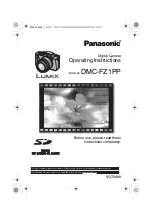 Panasonic Lumix DMC-FZ1 Operating Instructions Manual preview