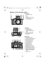 Preview for 6 page of Panasonic Lumix DMC-FZ1 Operating Instructions Manual