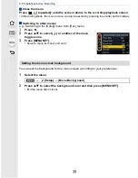 Preview for 39 page of Panasonic Lumix DMC-FZ1000 Owner'S Manual