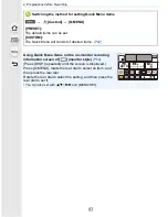 Preview for 41 page of Panasonic Lumix DMC-FZ1000 Owner'S Manual