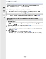 Preview for 271 page of Panasonic Lumix DMC-FZ1000 Owner'S Manual