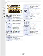 Предварительный просмотр 327 страницы Panasonic Lumix DMC-FZ1000 Owner'S Manual