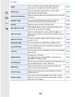 Предварительный просмотр 335 страницы Panasonic Lumix DMC-FZ1000 Owner'S Manual