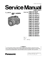 Panasonic Lumix DMC-FZ100P Service Manual preview