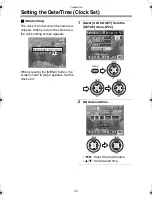 Preview for 22 page of Panasonic LUMIX DMC-FZ10EB Operating Instructions Manual