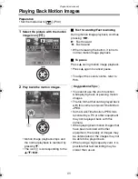 Preview for 89 page of Panasonic LUMIX DMC-FZ10EB Operating Instructions Manual