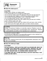 Preview for 5 page of Panasonic Lumix DMC-FZ150 Basic Owner'S Manual