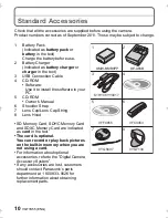 Preview for 10 page of Panasonic Lumix DMC-FZ150 Basic Owner'S Manual