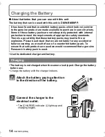 Preview for 14 page of Panasonic Lumix DMC-FZ150 Basic Owner'S Manual