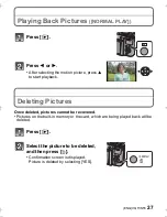 Preview for 27 page of Panasonic Lumix DMC-FZ150 Basic Owner'S Manual