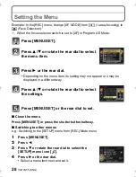 Preview for 28 page of Panasonic Lumix DMC-FZ150 Basic Owner'S Manual