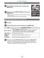 Preview for 214 page of Panasonic Lumix DMC-FZ150 Basic Owner'S Manual