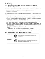 Preview for 5 page of Panasonic Lumix DMC-FZ150P Service Manual