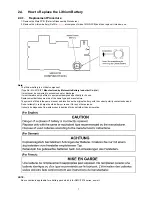 Предварительный просмотр 7 страницы Panasonic Lumix DMC-FZ18E Service Manual