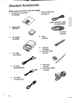 Preview for 5 page of Panasonic Lumix DMC-FZ1A Operating Instructions Manual