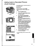 Preview for 72 page of Panasonic Lumix DMC-FZ1A Operating Instructions Manual