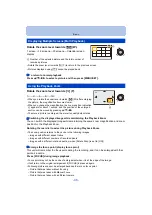 Предварительный просмотр 46 страницы Panasonic Lumix DMC-FZ200 Operating Instructions For Advanced Features