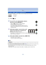 Предварительный просмотр 50 страницы Panasonic Lumix DMC-FZ200 Operating Instructions For Advanced Features