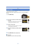 Предварительный просмотр 52 страницы Panasonic Lumix DMC-FZ200 Operating Instructions For Advanced Features