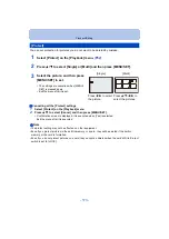 Предварительный просмотр 173 страницы Panasonic Lumix DMC-FZ200 Operating Instructions For Advanced Features