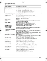 Preview for 113 page of Panasonic LUMIX DMC-FZ20GC Operating Instructions Manual