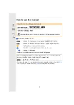 Preview for 3 page of Panasonic Lumix DMC-FZ2500 Operating Instructions Manual