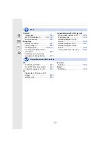 Preview for 11 page of Panasonic Lumix DMC-FZ2500 Operating Instructions Manual