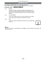 Preview for 124 page of Panasonic LUMIX DMC-FZ28 Operating Instructions Manual