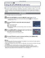 Preview for 147 page of Panasonic LUMIX DMC-FZ28 Operating Instructions Manual