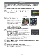 Preview for 148 page of Panasonic LUMIX DMC-FZ28 Operating Instructions Manual