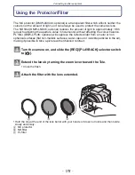 Preview for 178 page of Panasonic LUMIX DMC-FZ28 Operating Instructions Manual